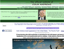 Tablet Screenshot of colinandrews.net